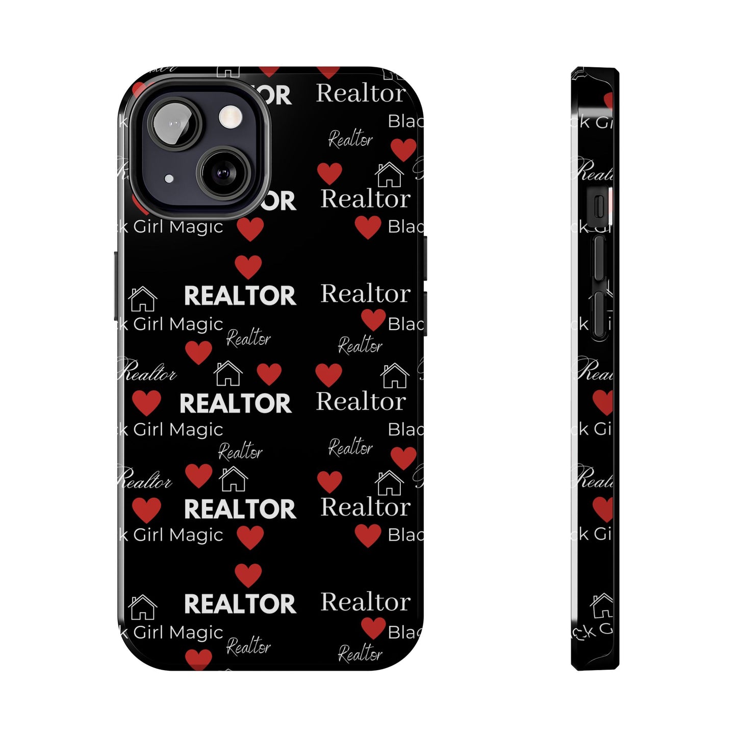 Black Girl Magic - Realtor Tough Phone Cases