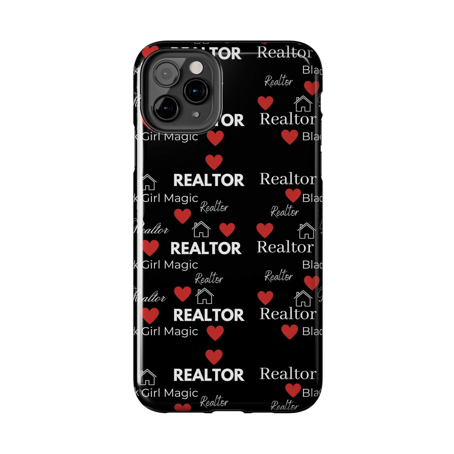 Black Girl Magic - Realtor Tough Phone Cases