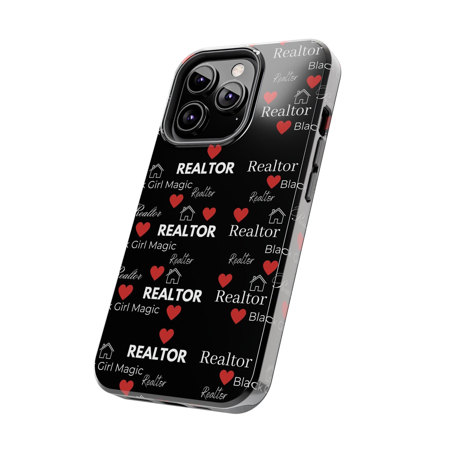 Black Girl Magic - Realtor Tough Phone Cases