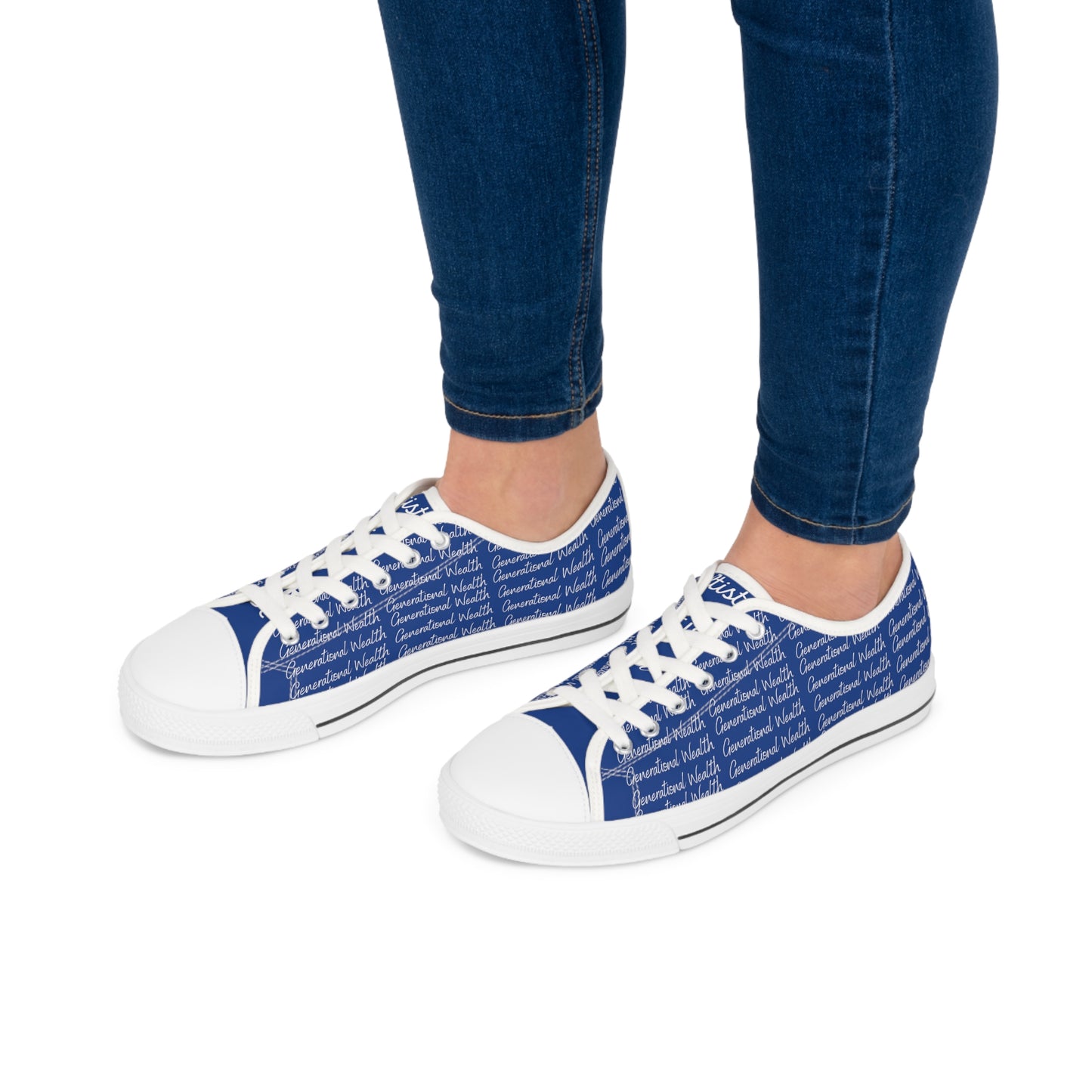 Generational Wealth - Women's Low Top Sneakers
