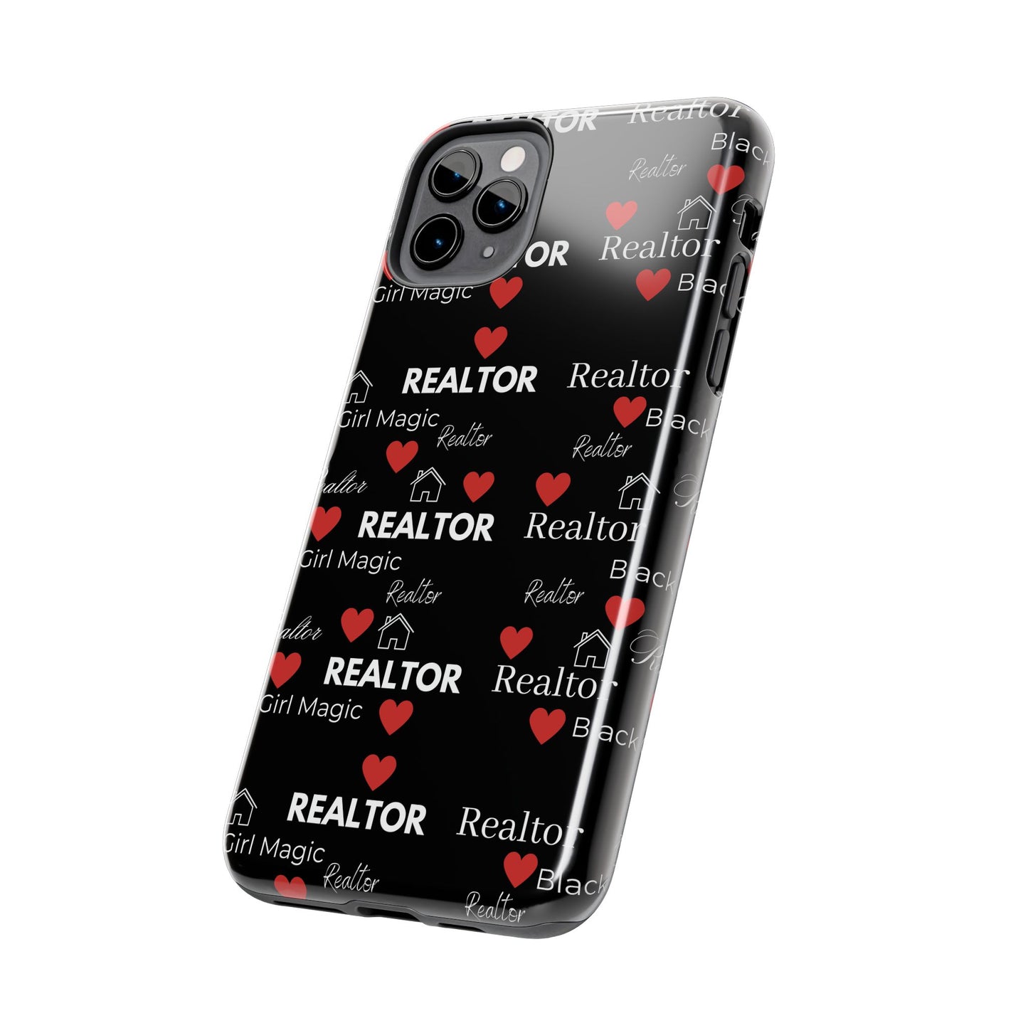 Black Girl Magic - Realtor Tough Phone Cases