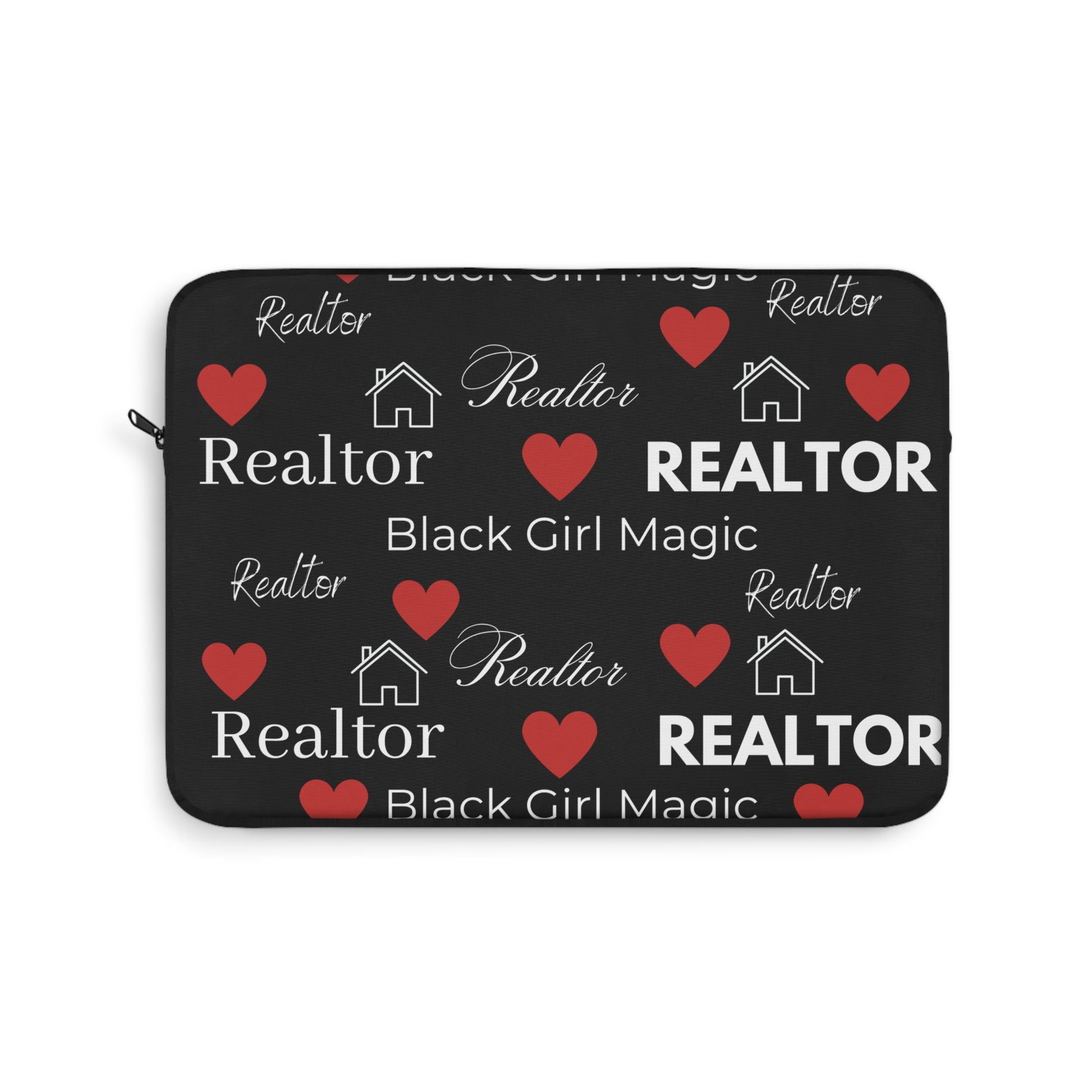 Black Girl Magic Realtor Laptop Sleeve