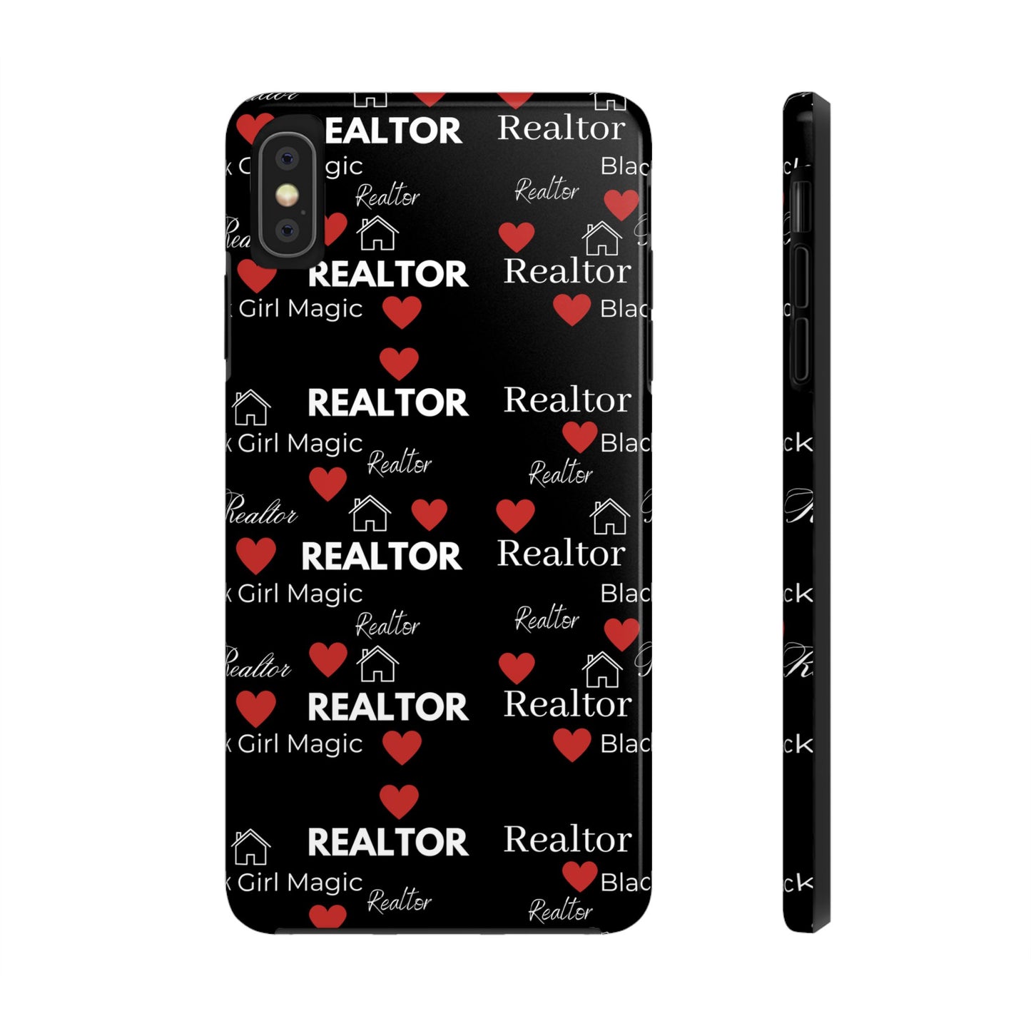 Black Girl Magic - Realtor Tough Phone Cases