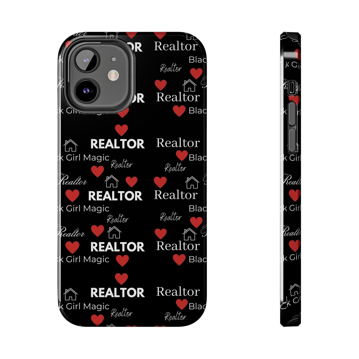 Black Girl Magic - Realtor Tough Phone Cases