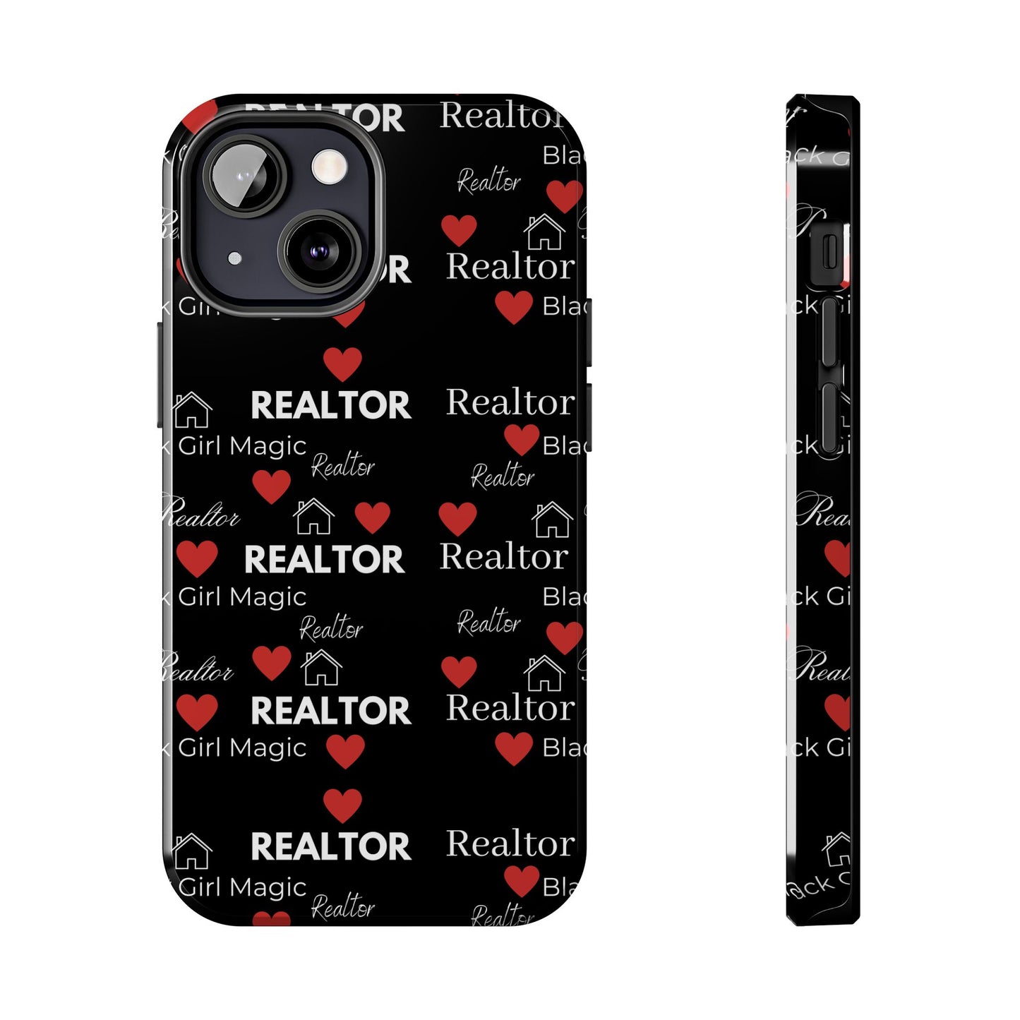 Black Girl Magic - Realtor Tough Phone Cases