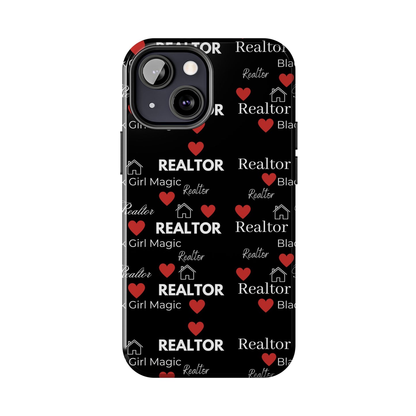 Black Girl Magic - Realtor Tough Phone Cases