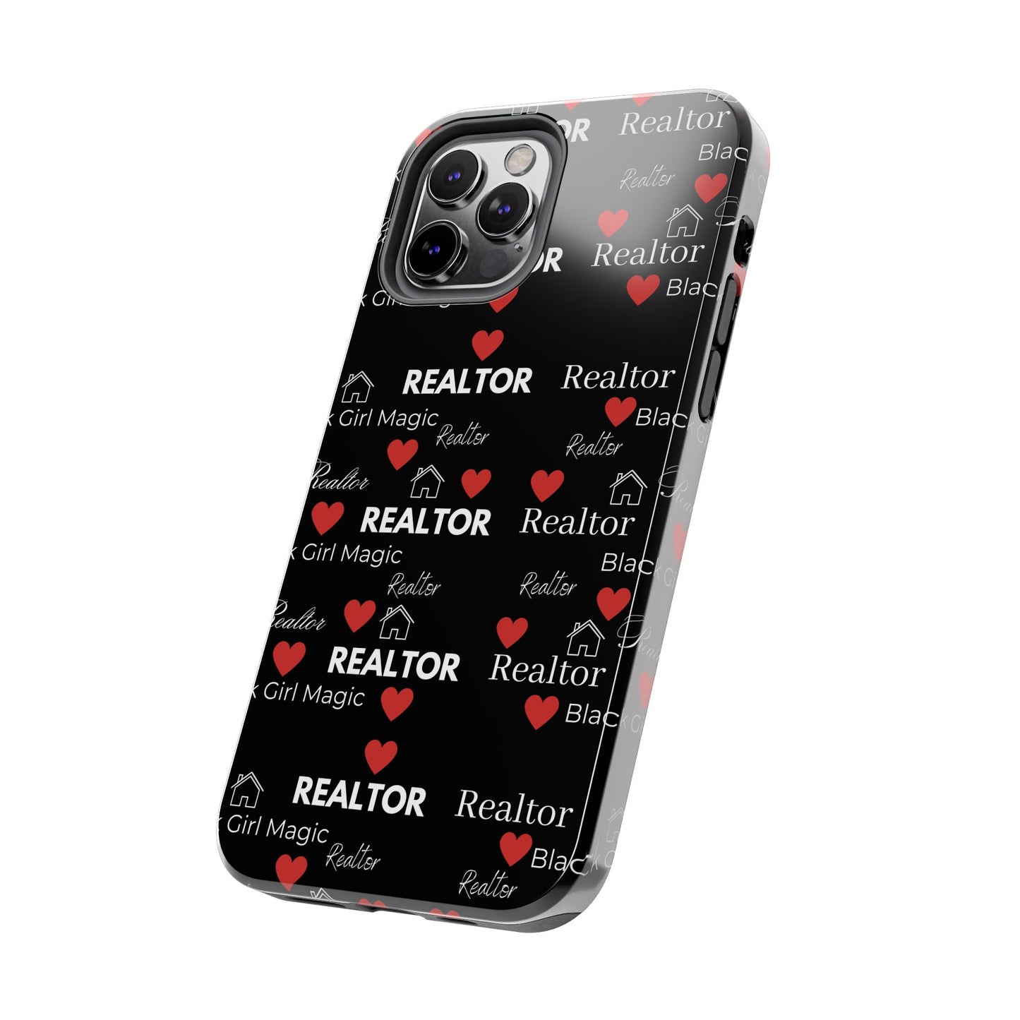 Black Girl Magic - Realtor Tough Phone Cases