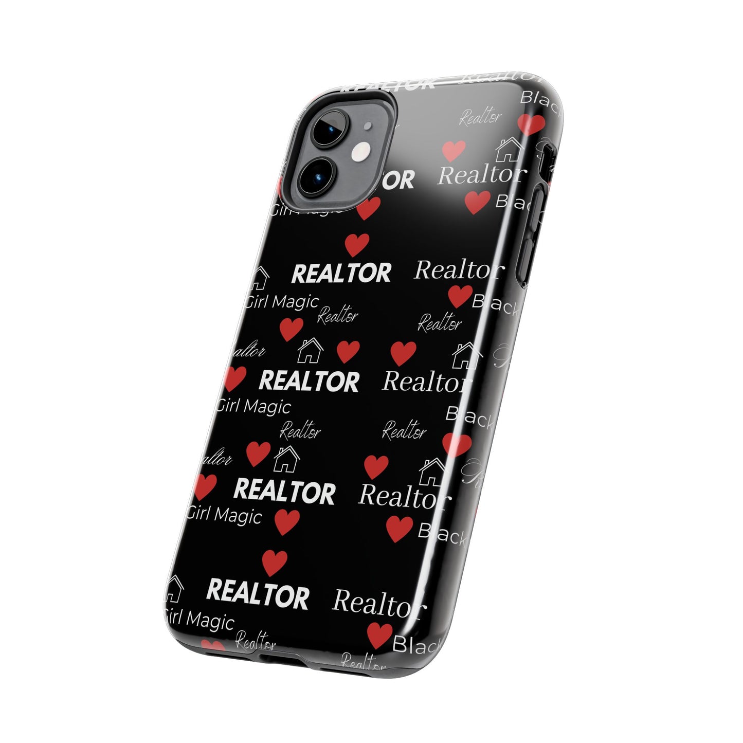 Black Girl Magic - Realtor Tough Phone Cases