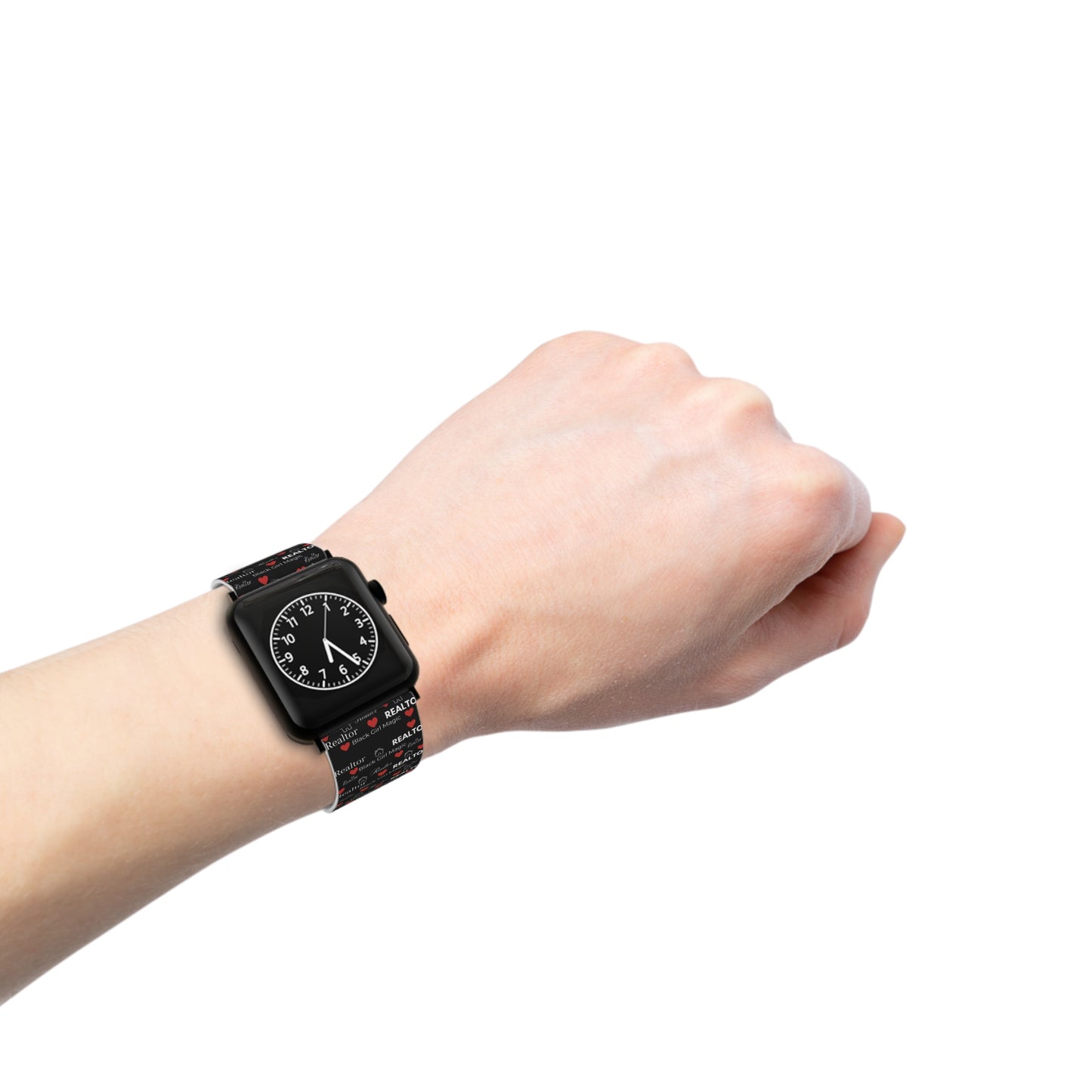 Black Girl Magic Realtor Band for Apple Watch