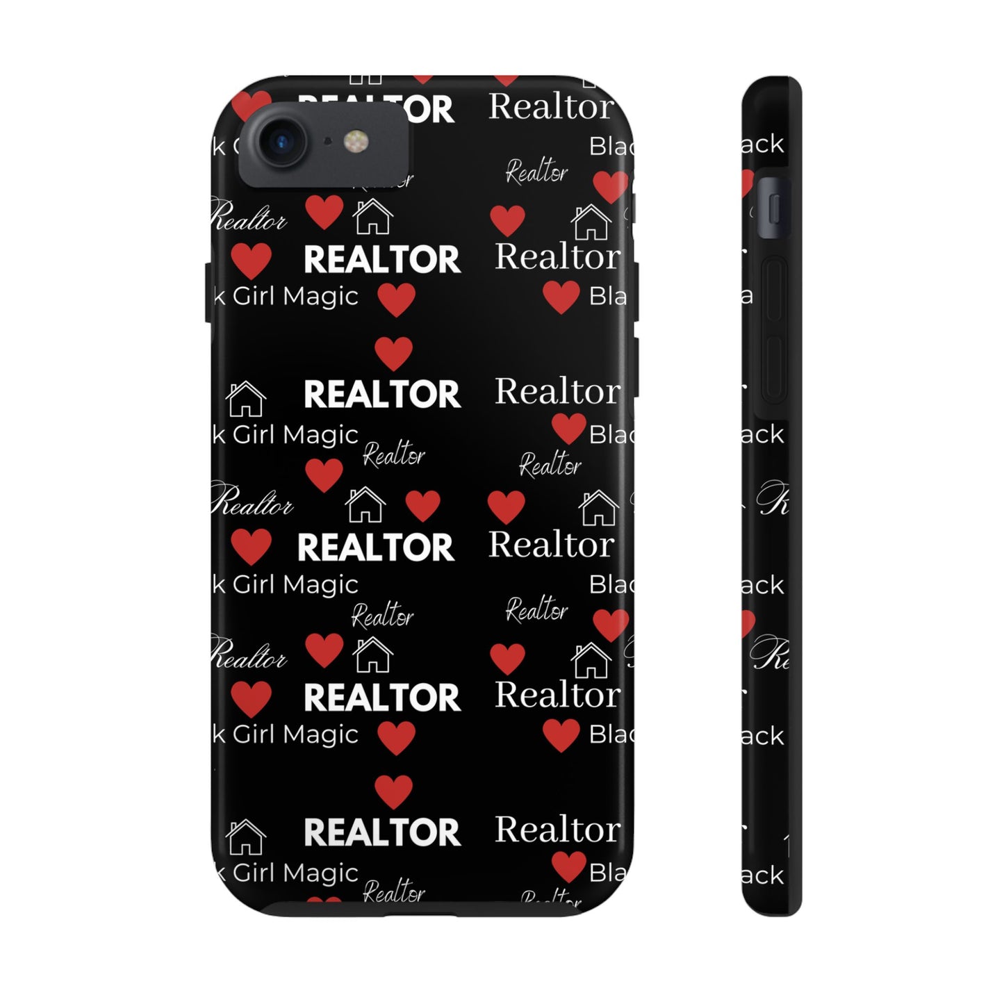 Black Girl Magic - Realtor Tough Phone Cases