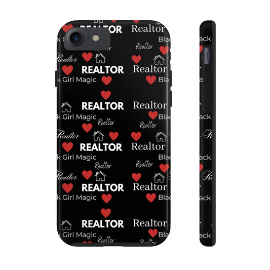 Black Girl Magic - Realtor Tough Phone Cases
