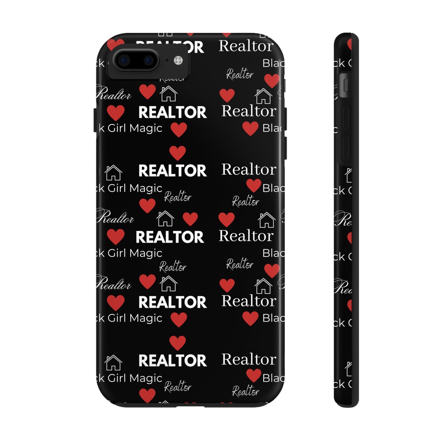 Black Girl Magic - Realtor Tough Phone Cases