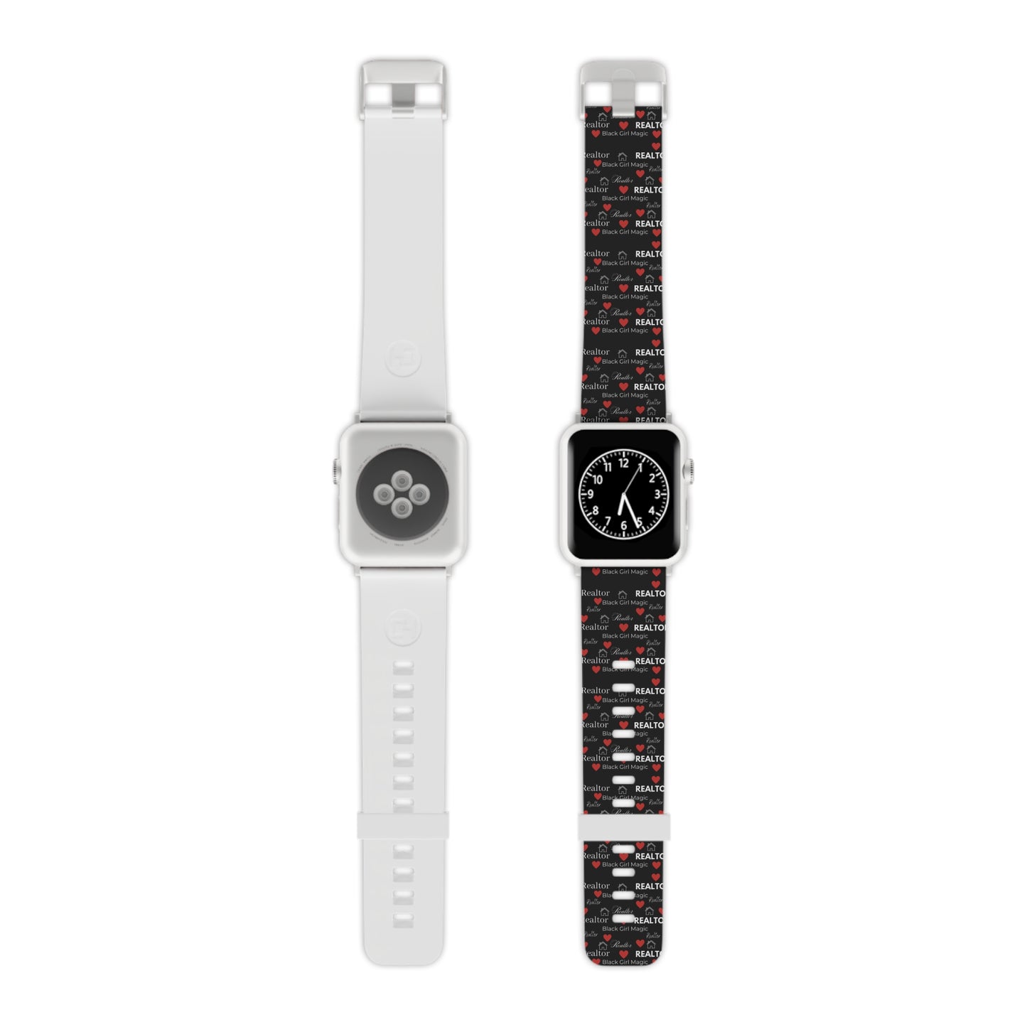 Black Girl Magic Realtor Band for Apple Watch