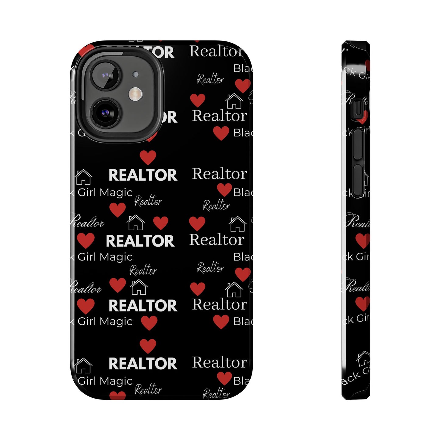 Black Girl Magic - Realtor Tough Phone Cases