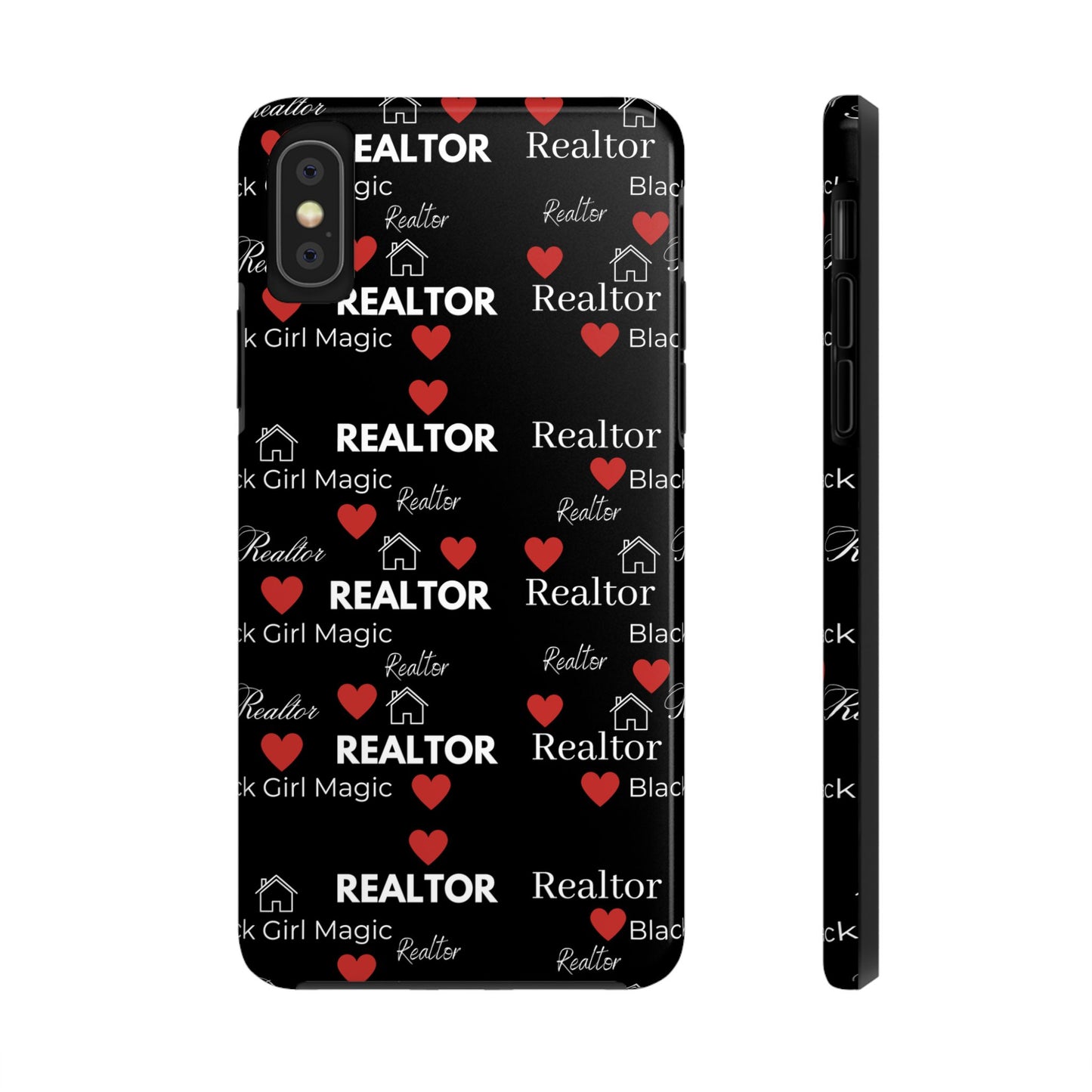 Black Girl Magic - Realtor Tough Phone Cases