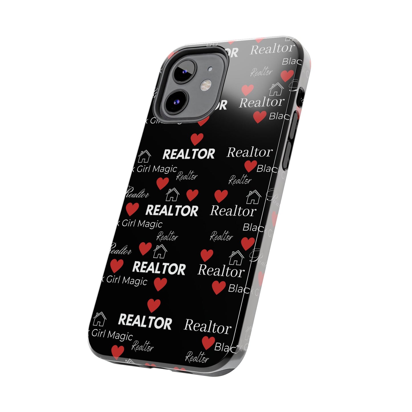 Black Girl Magic - Realtor Tough Phone Cases