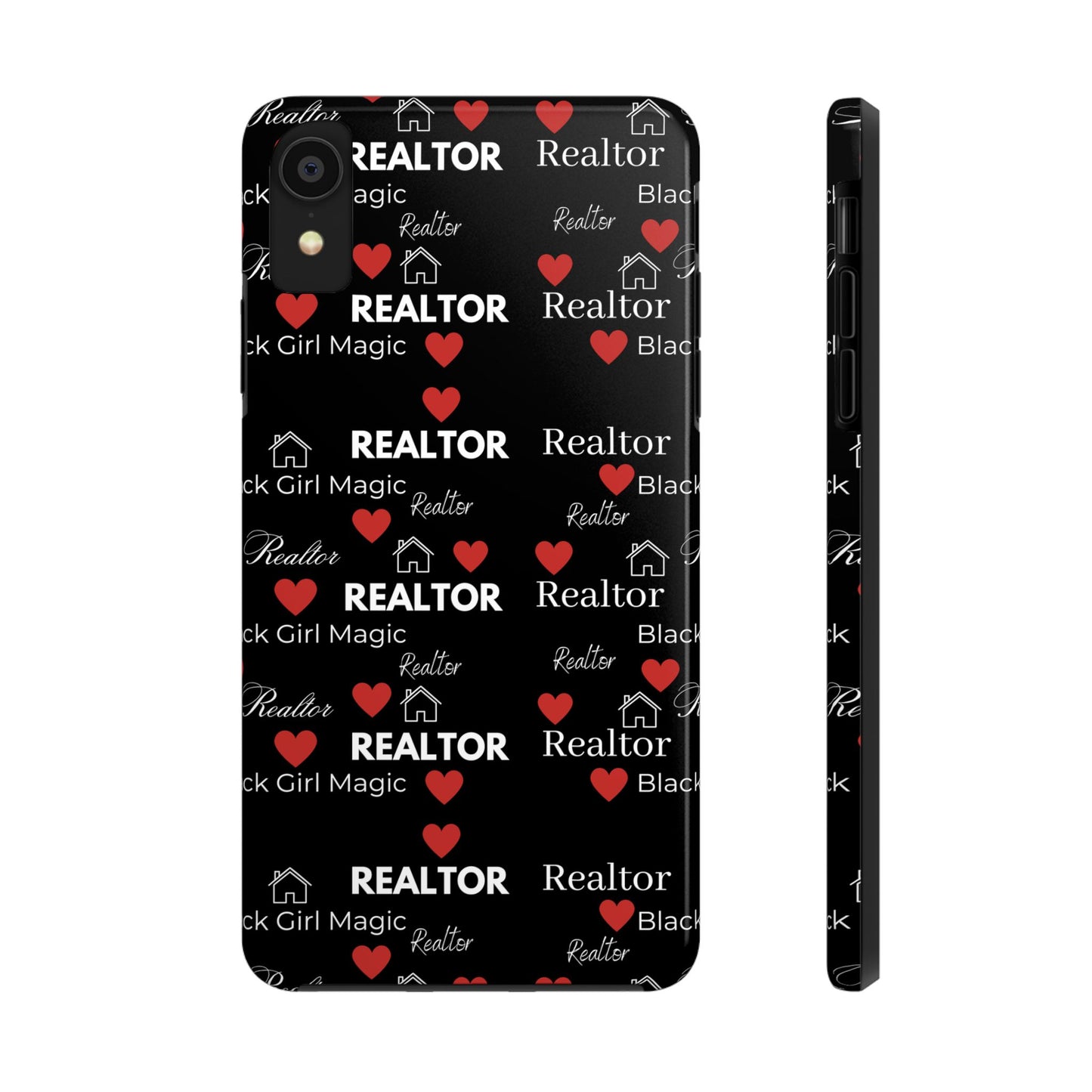 Black Girl Magic - Realtor Tough Phone Cases