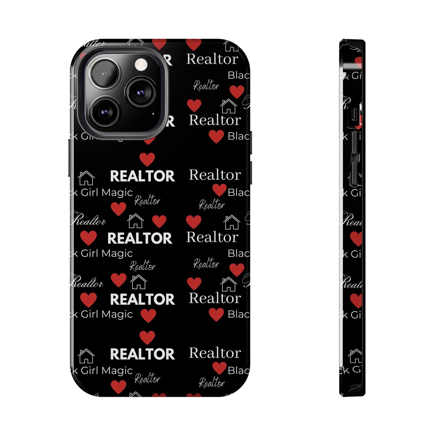 Black Girl Magic - Realtor Tough Phone Cases