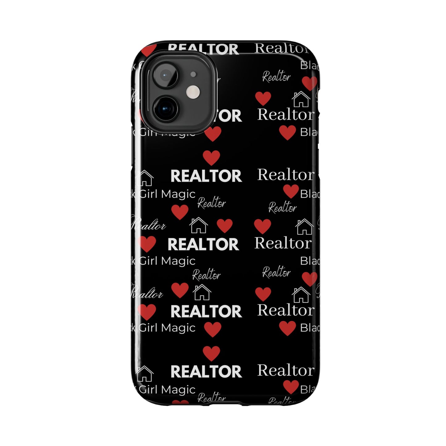 Black Girl Magic - Realtor Tough Phone Cases