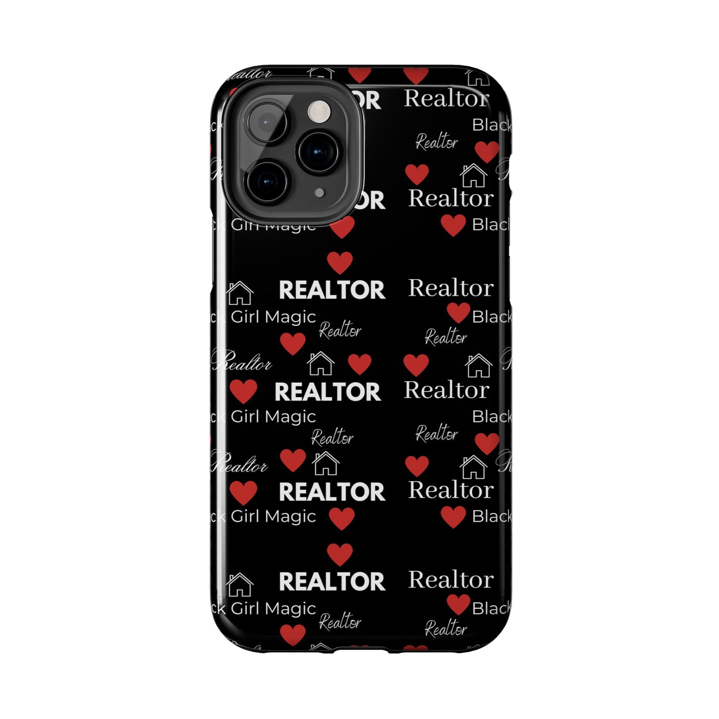 Black Girl Magic - Realtor Tough Phone Cases