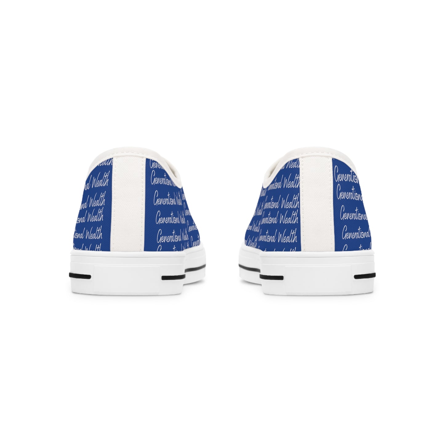 Generational Wealth - Women's Low Top Sneakers
