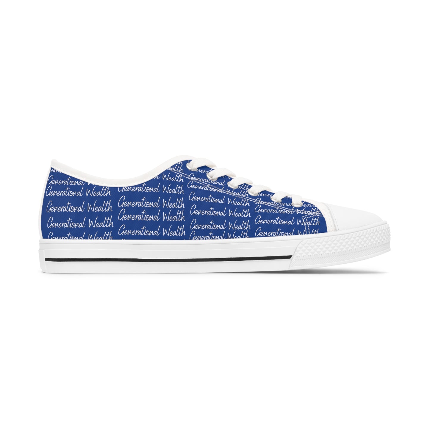 Generational Wealth - Women's Low Top Sneakers