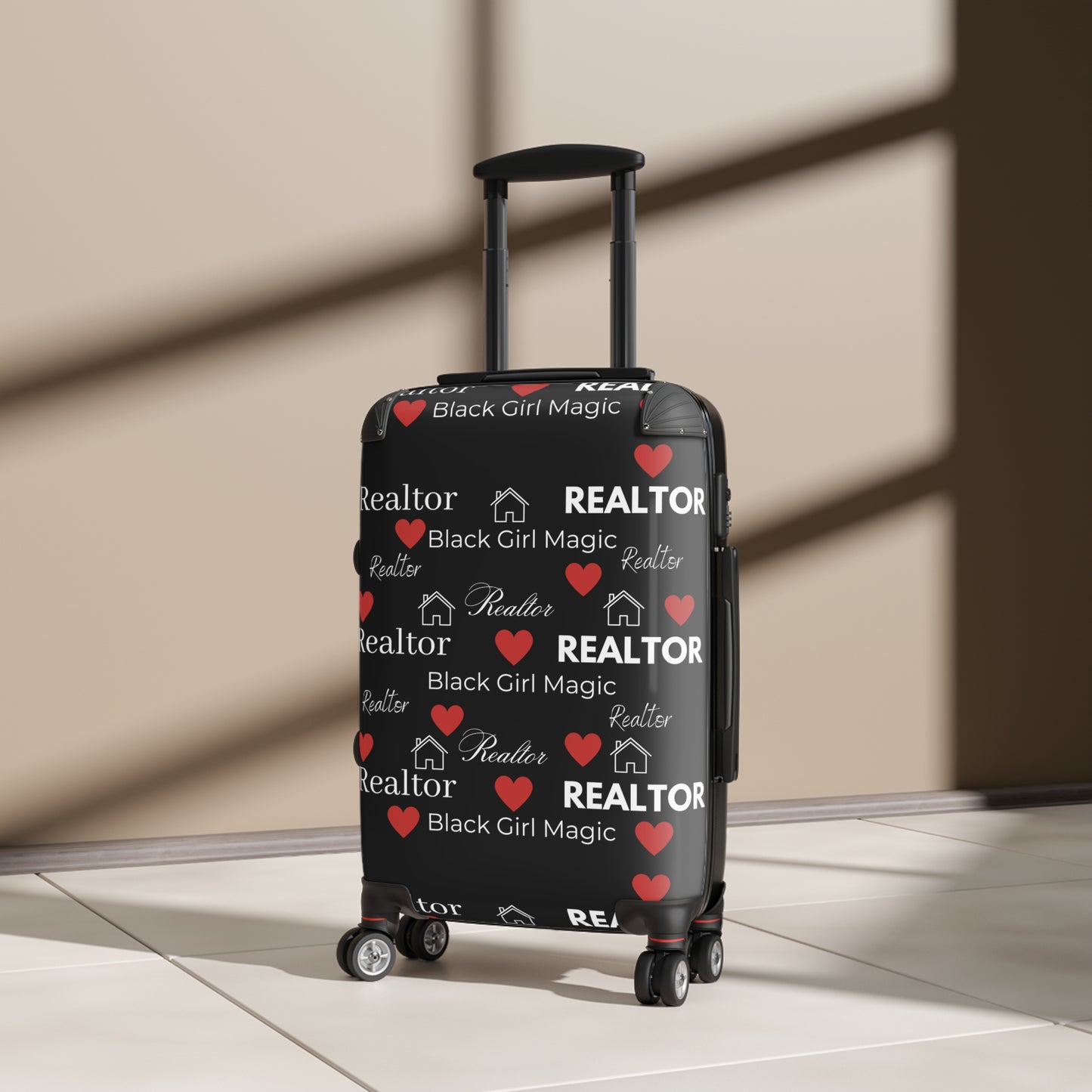 Black Girl Magic Realtor Suitcase