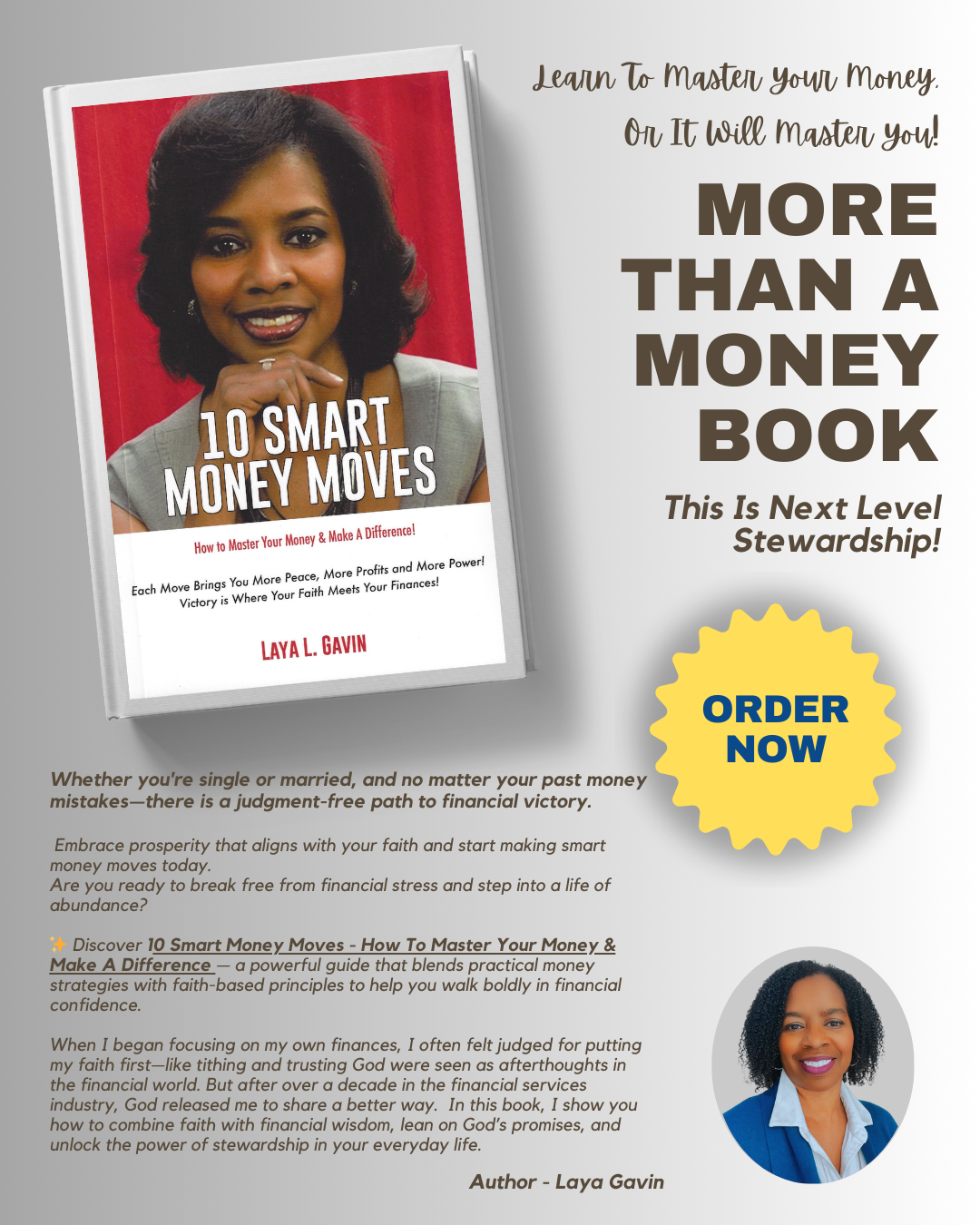 Book - 10 Smart Money Moves (How To Master Your Money & Make A Difference)